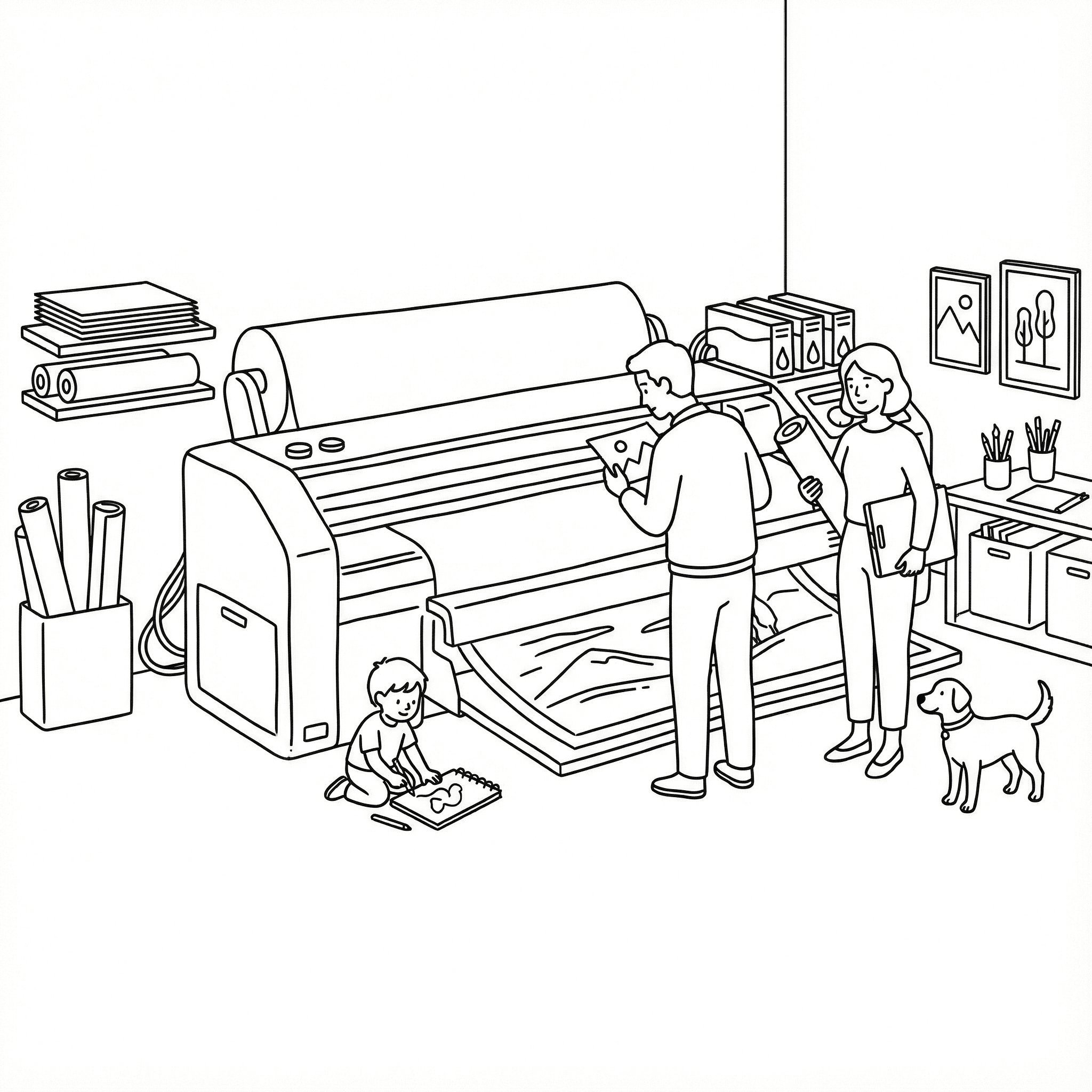 Family-owned print studio